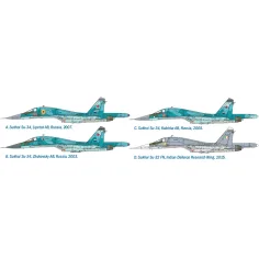 Italeri 1/72 Сухой Су-34/Су-32 FN изтребител-бомбардировач модел изображение 3