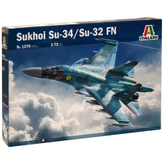 Italeri 1/72 Сухой Су-34/Су-32 FN изтребител-бомбардировач модел