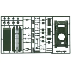 Italeri 1/72 T-34/76 Модел 1943 танк модел изображение 8