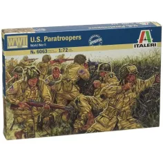 Italeri 1/72 U.S. Paratroopers военни фигурки модел