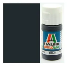 Italeri Flat Black (4768AP) - Матова черна моделна боя 20ml