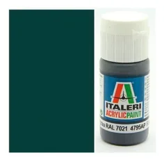 Italeri Flat Pz. Schwarzgrau RAL 7021 (4795AP) – Матова броня сива моделна боя 20ml