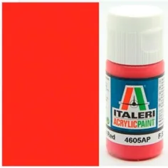 Italeri Gloss Red (4605AP) - Лъскава червена моделна боя 20ml
