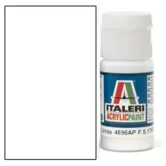 Italeri Gloss White (4696AP) - Гланцово бяло моделно боя 20ml