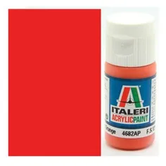 Italeri Metal Gloss Orange (4682AP) - Блестящо оранжево моделно боя 20ml