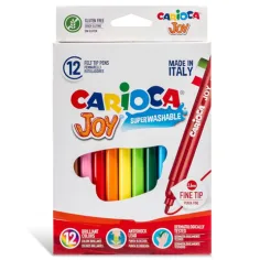 Изтриваем комплект флумастери 12бр - Carioca