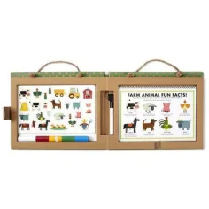 Изтриваемо рисувателно и магнитно фермерско игрово комплект - Melissa & Doug изображение 3