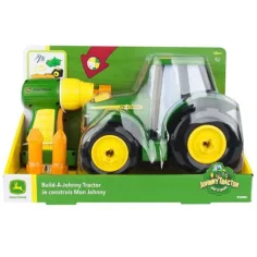 Johnny Traktor строителен комплект - Tomy изображение 1