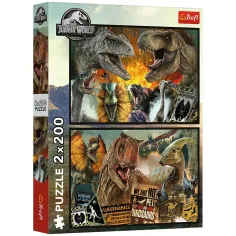 Jurassic World 2x200бр. пъзел - Trefl