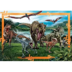 Jurassic World царството на динозаврите 104 части макси суперколор пъзел - Clementoni изображение 2