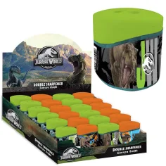 Jurassic World: Тиранозавър Рекс двуотворен контейнерен острилник 1бр