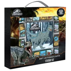 Jurassic World голям комплект стикери от 1000 части в чанта