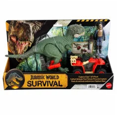 Jurassic World: Комплект за улавяне на динозаври Quad - Mattel