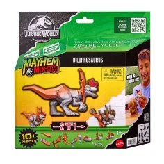 Jurassic World: Mayhem Mix-Ups DIY Мутант динозавър Дилофозавър - Mattel