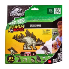 Jurassic World: Mayhem Mix-Ups DIY Мутант динозавър Стегозавър - Mattel