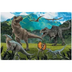 Jurassic World: Пъзел с динозаври от Jurassic Park 100 части - Trefl изображение 2