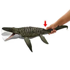 Jurassic World: Възраждане – Bite 'N Blast Mosasaurus фигура - Mattel изображение 4