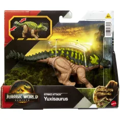 Jurassic World: Възраждане Strike Attack Yuxisaurus атакуваща динозавър фигура - Mattel