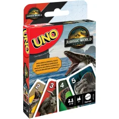 Jurassic World: Възраждане UNO настолна игра - Mattel