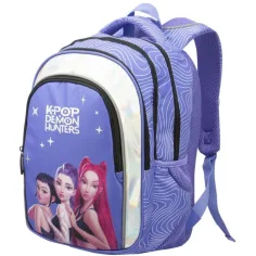 K-POP Демон Ловци 4-камерна училищна чанта, раница BPL58 40x29x19 см