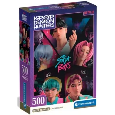 K-pop демон ловци Сая Бойс пъзел 500 бр. - Clementoni