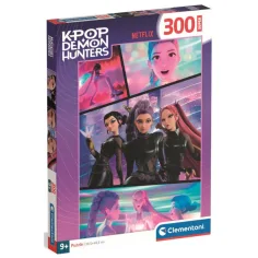 K-pop демон ловци Super пъзел 300 бр. - Clementoni