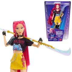 K-Pop Демоноловаци: Мира модна кукла с оръжие – Mattel изображение 2