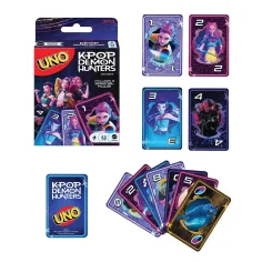 K-POP Демоноловаци UNO настолна игра - Mattel изображение 3