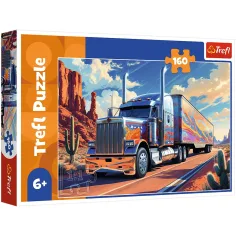 Камион на пътя 160 части пъзел - Trefl