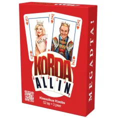 Карда All-in Класически френски тесте карти (52 карти + 3 Джокер)