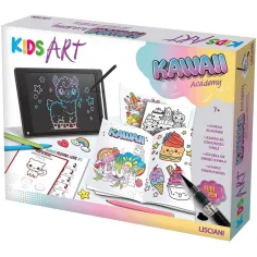 Kids Art: Kawaii Academy креативна оцветяваща книга - Lisciani
