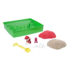 Kinetic Sand: Пес патрул Marshall комплект за игра с кинетичен пясък - Spin Master изображение 5