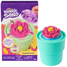 Кинетичен пясък: Squish Blossom магическо цвете комплект за пясъчна глина – Spin Master