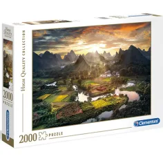 Китайски пейзаж HQC 2000 части пъзел - Clementoni