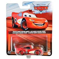 Колите: Мълния МакКуин автомобил с изпускателна система 1/55 - Mattel