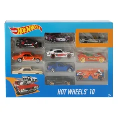 Комплект малки коли Hot Wheels 10бр. - Mattel