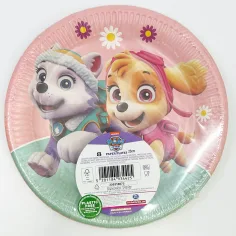 Комплект от 8 броя чинии с мотиви на Everest и Sky от Paw Patrol