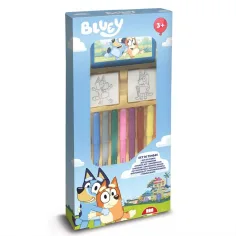 Комплект печати Bluey с маркери 9 части - Multiprint