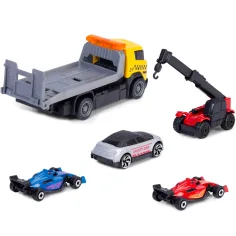 Комплект състезателна кола Formula Racer с транспортно возило в два варианта 1 бр. – Dickie Toys изображение 3