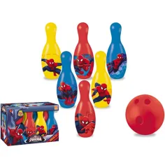Комплект за боулинг с Паяк Човек 6 фигурки - Mondo Toys