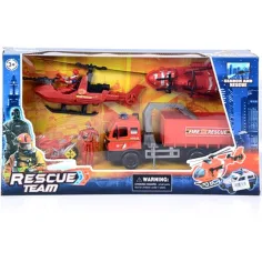 Комплект за игра на пожарникарите Rescue Team