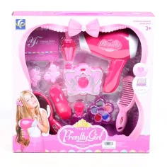 Комплект за красота Pretty Girl с сешоар и гримове