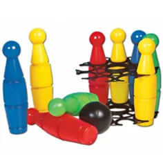 Малък комплект за боулинг 9 бр. - D-Toys