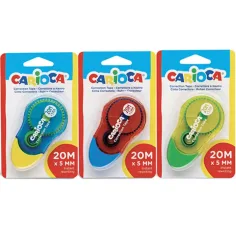 Коректорен ролер 20mx5mm в три варианта - Carioca