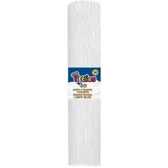 Креп хартия бял цвят 50x200см изображение 1