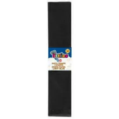 Креп хартия черен цвят 50x200см