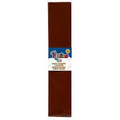 Креп хартия в кафяв цвят 50x200см