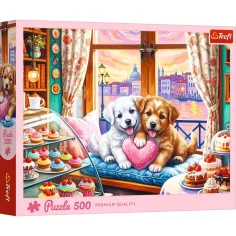 Кученце любов Premium Quality 500 части пъзел – Trefl