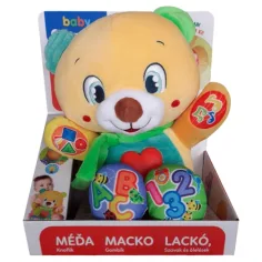 Лакко мечето интерактивна плюшена играчка - Clementoni