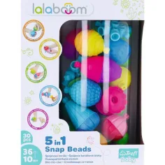 LALABOOM: 30бр. бебешка Montessori развиваща играчка - Trefl